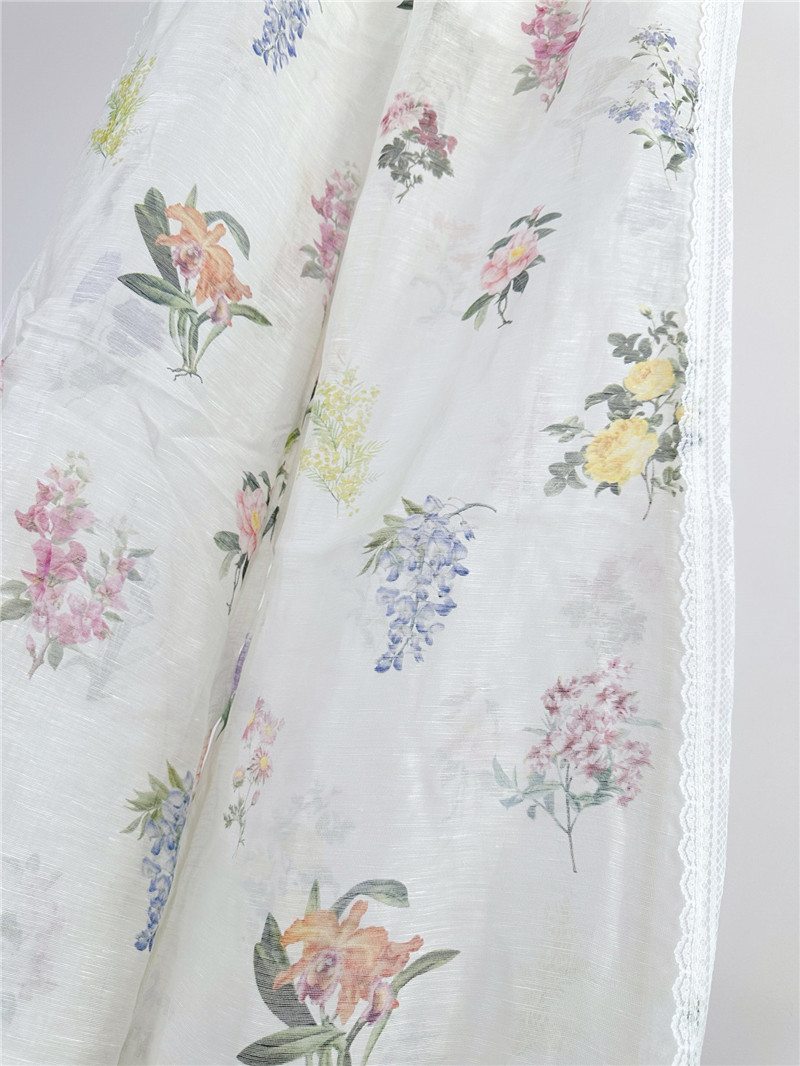 zimm lace detail flared high waist trousers replica d&g clothing