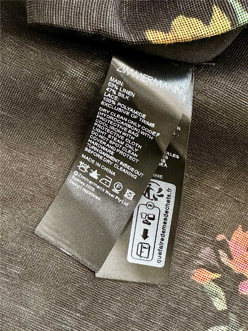 zimm lace detail flared high waist trousers replica d&g clothing