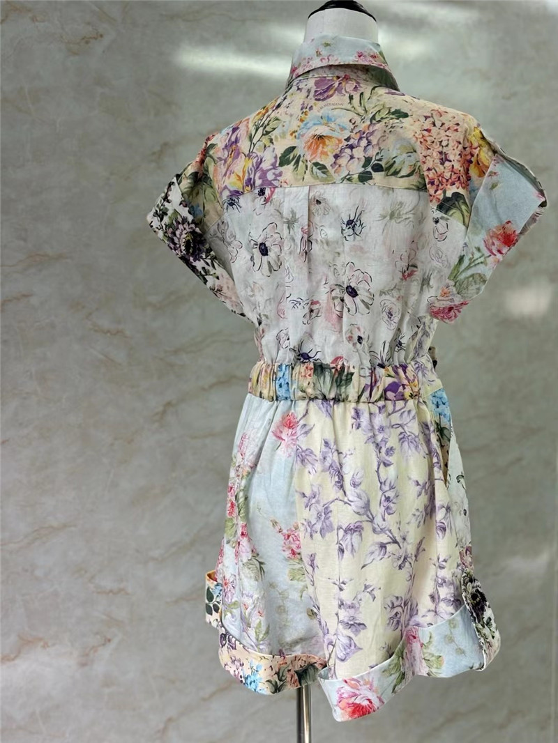 zimm belted waist jumpsuit replica d&g clothing