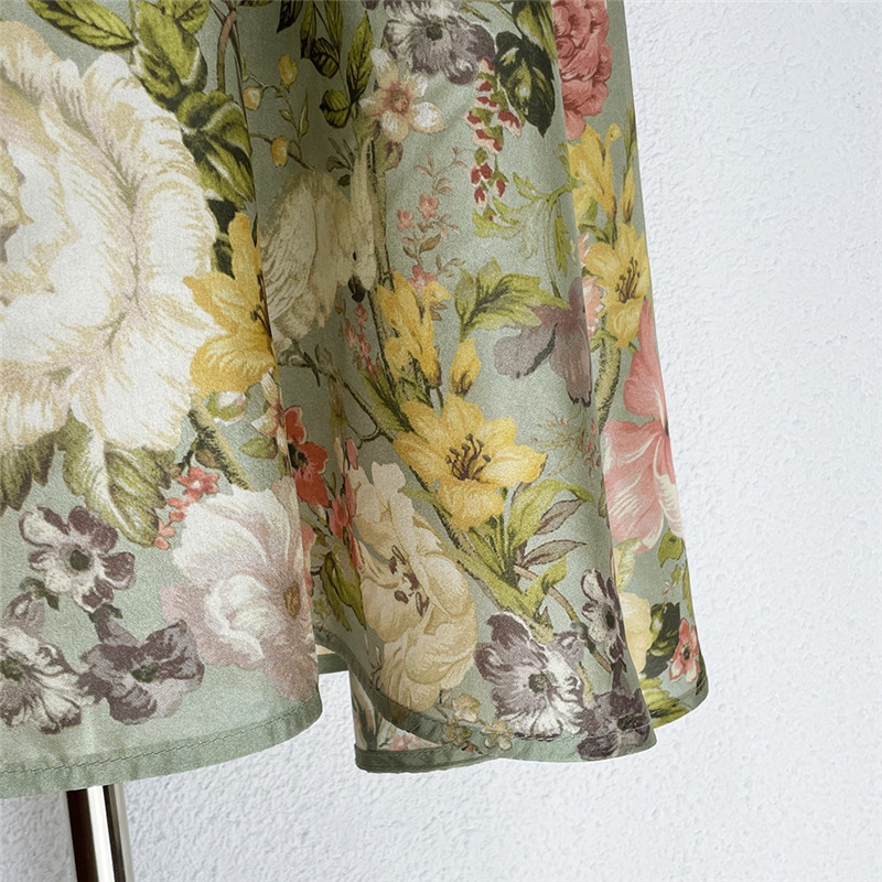 zimm silk printed dress replica clothing sites