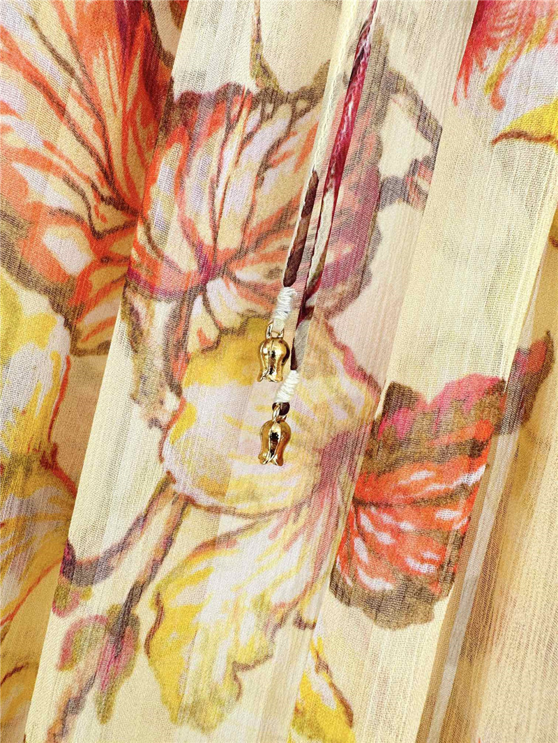 zimm lantern sleeve tie top replica d&g clothing