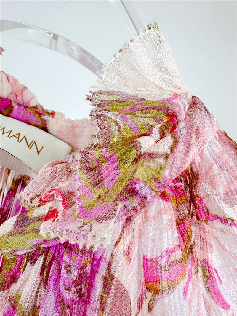 zimm lantern sleeve tie top replica d&g clothing