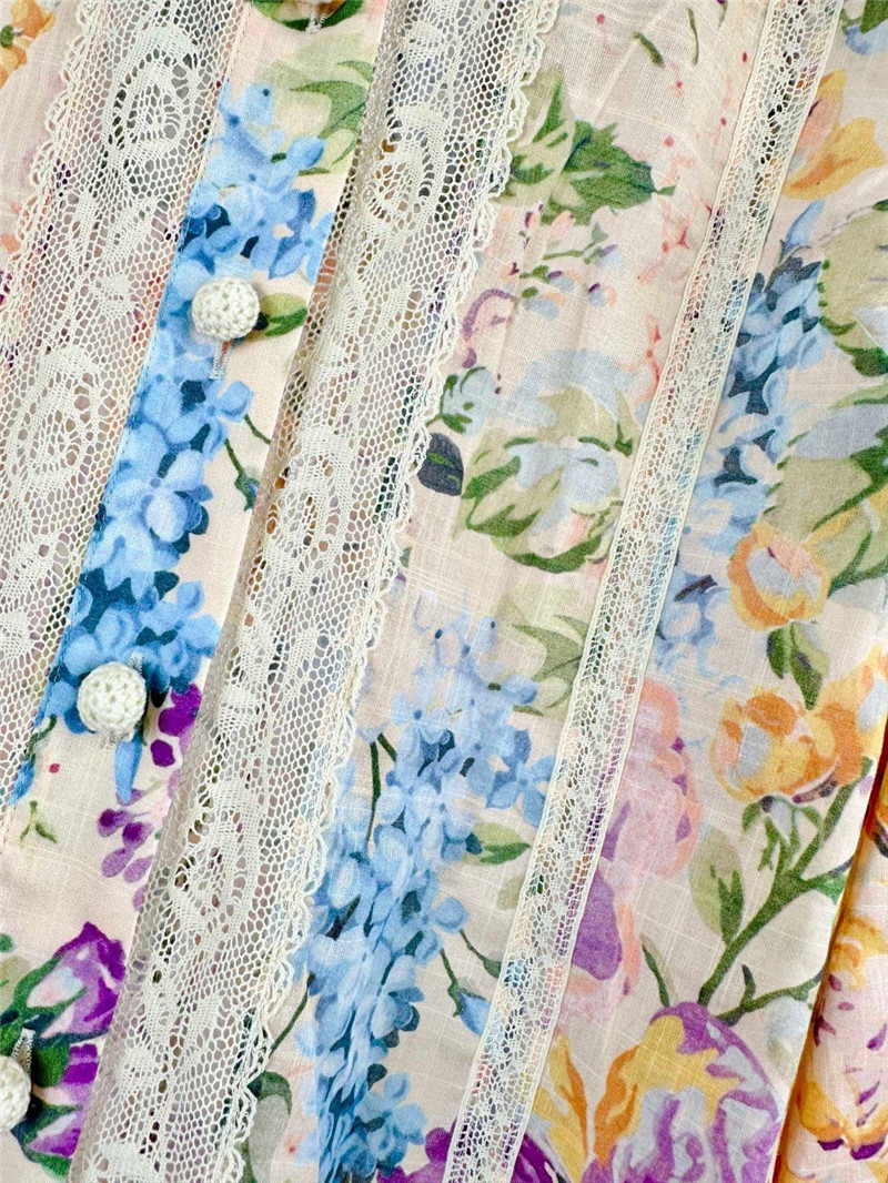 zimm lace trim long sleeve shirt replica d&g clothing