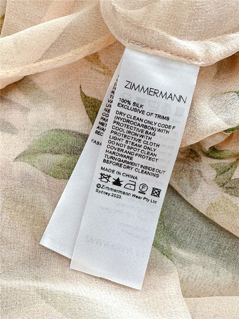 zimm ruffled collared long-sleeved midi dress replica clothing