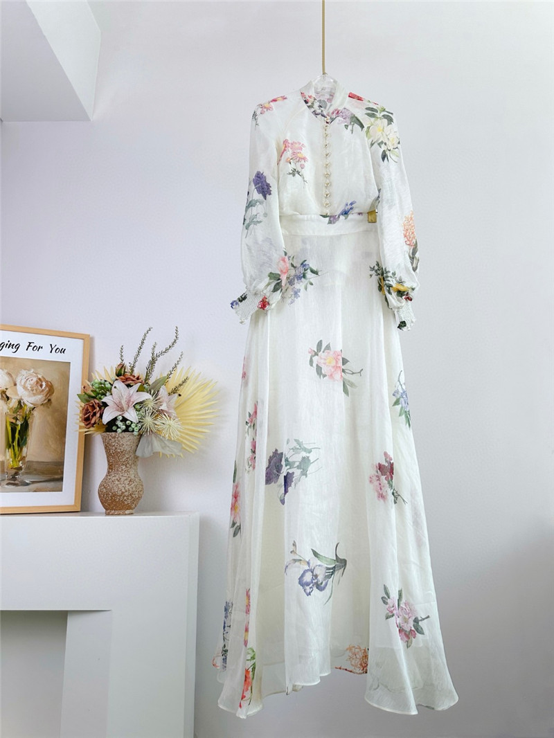 zimm high neck lantern sleeve women’s shirt tops replica clothes