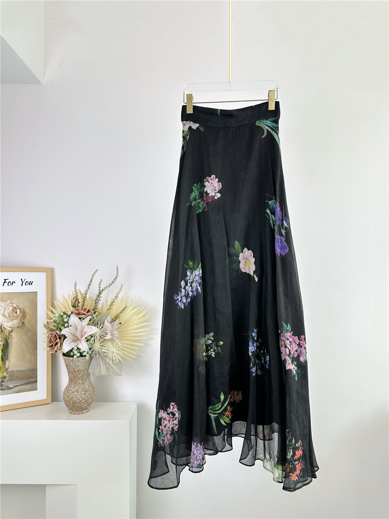 zimm long skirt replica d&g clothing