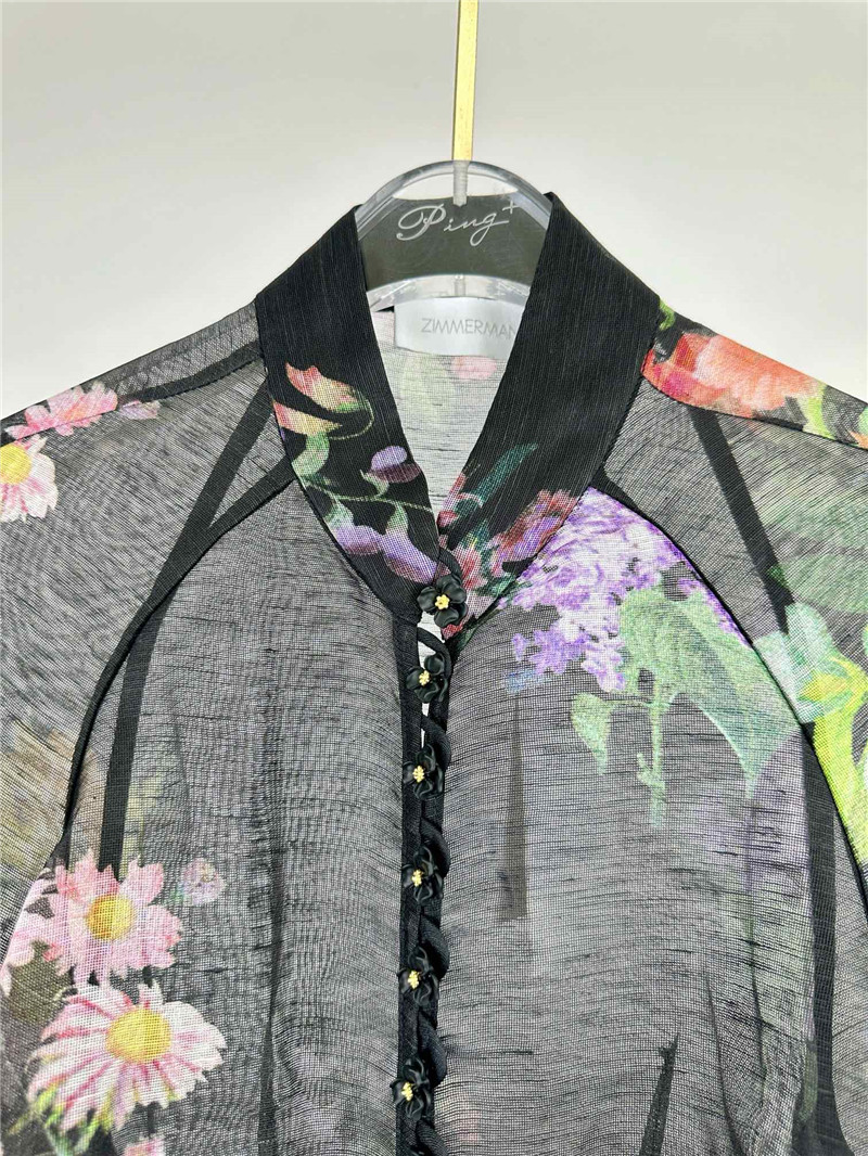 zimm lantern sleeve women’s shirt tops replica clothing