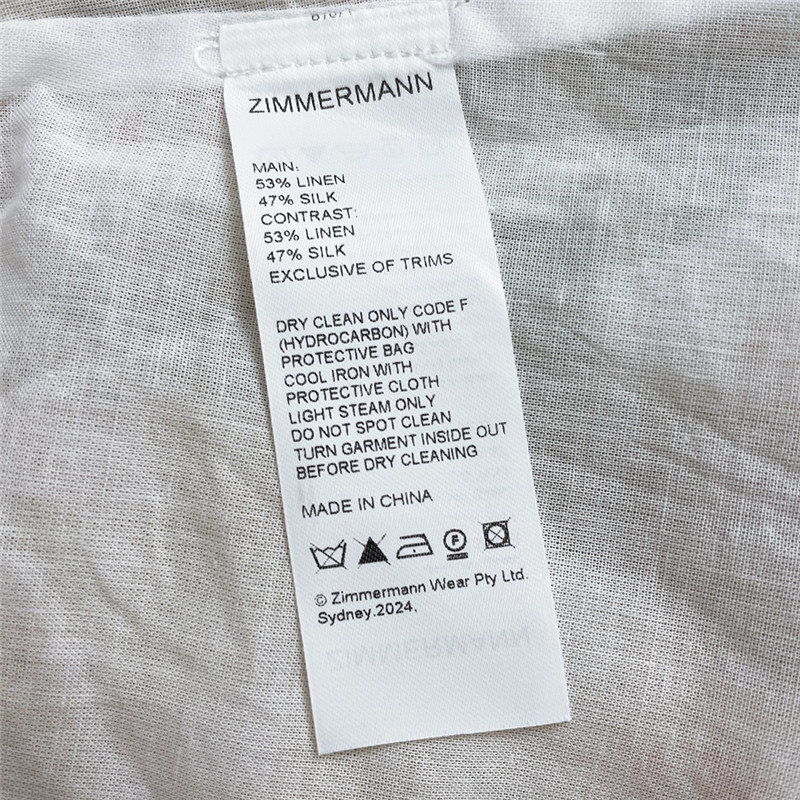 zimm silk Fried Dough Twists bra dress replica clothing