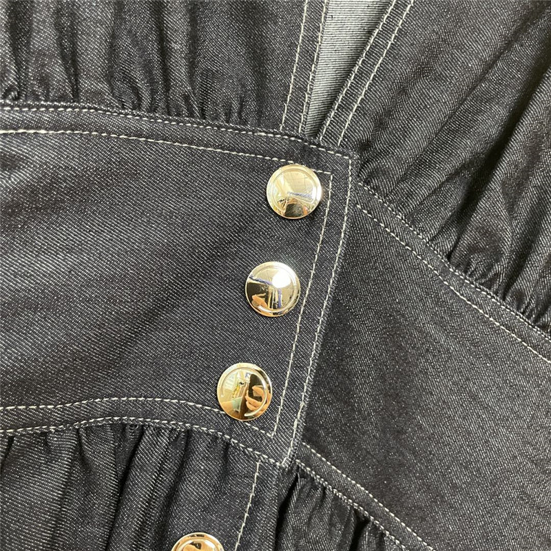 D10r original blue denim dress replica designer clothes