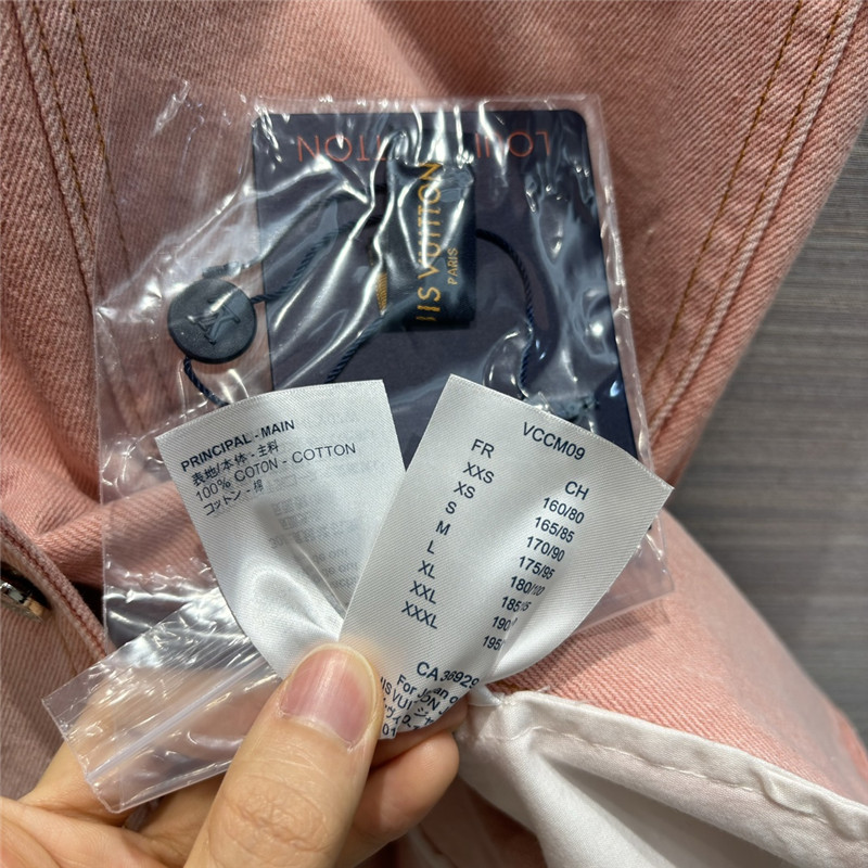 l0vis Vvtt0n lv denim work vest jacket replica d&g clothing