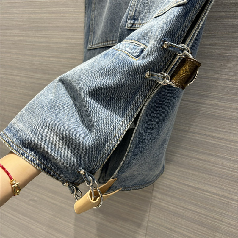 l0vis Vvtt0n lv denim work vest jacket replica d&g clothing