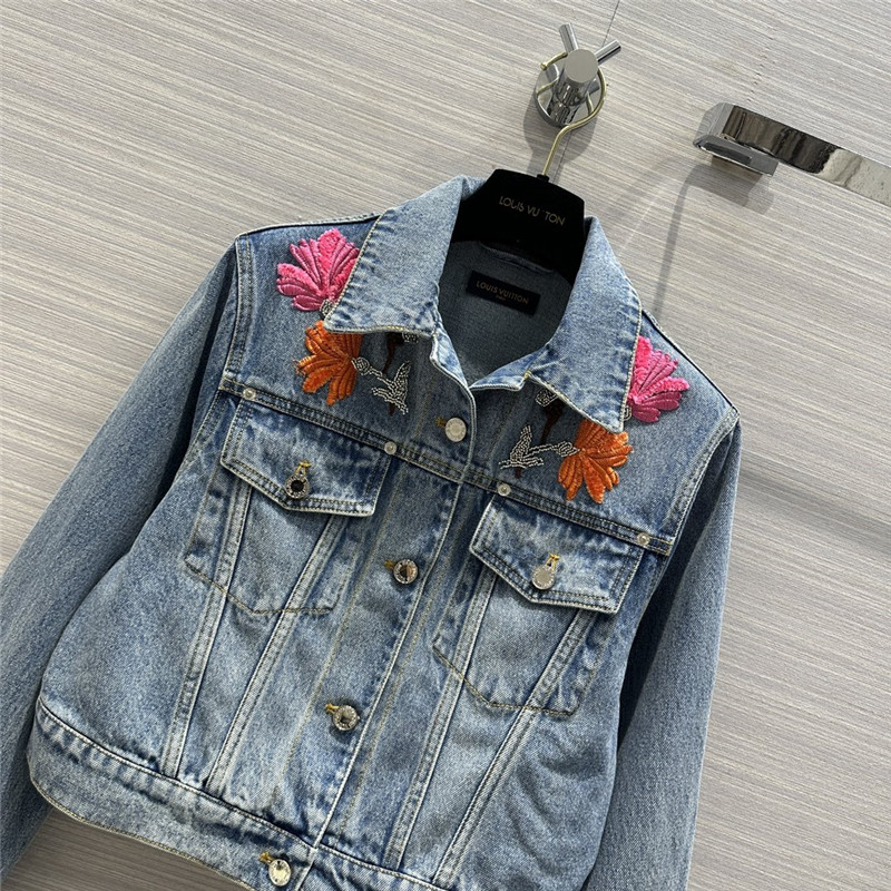 l0vis Vvtt0n lv denim jacket short coat replica clothing