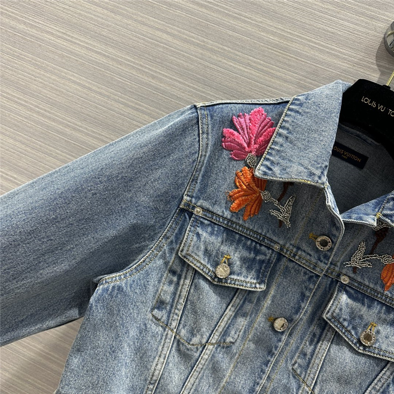 l0vis Vvtt0n lv denim jacket short coat replica clothing