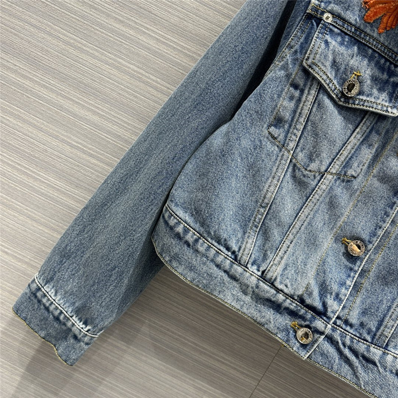 l0vis Vvtt0n lv denim jacket short coat replica clothing