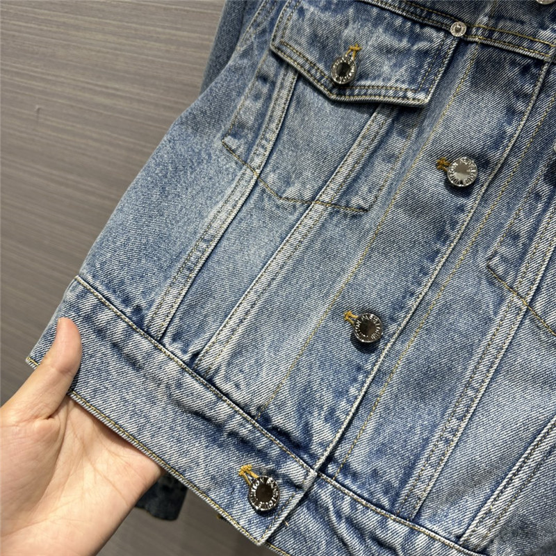 l0vis Vvtt0n lv denim jacket short coat replica clothing