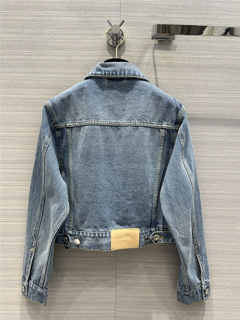l0vis Vvtt0n lv denim jacket short coat replica clothing