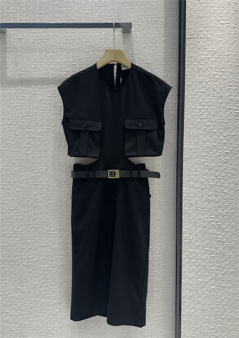 YSL hollow work style dress replica clothes