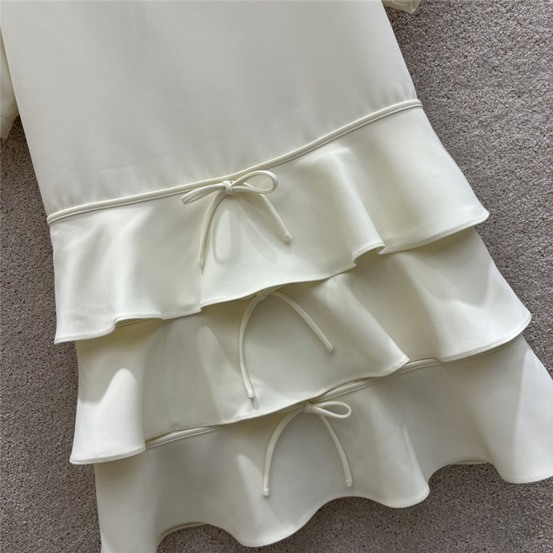 Va1e*ntin0 bow buckle cake dress replicas clothes