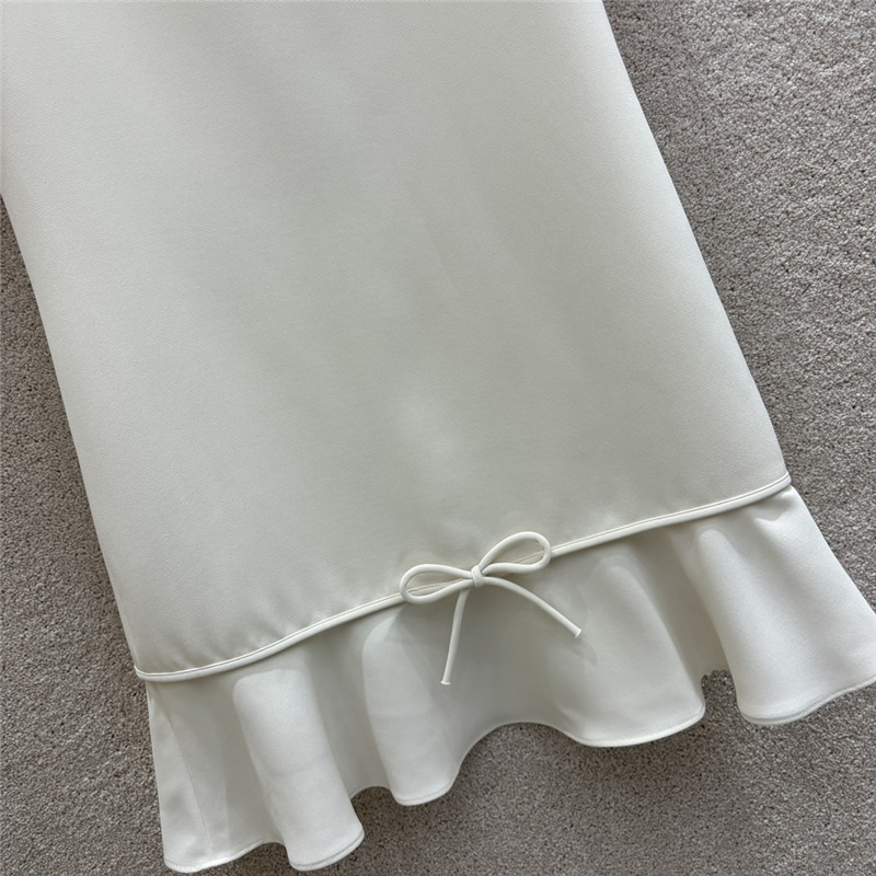 Va1e*ntin0 ruffled fishtail dress replica clothing sites