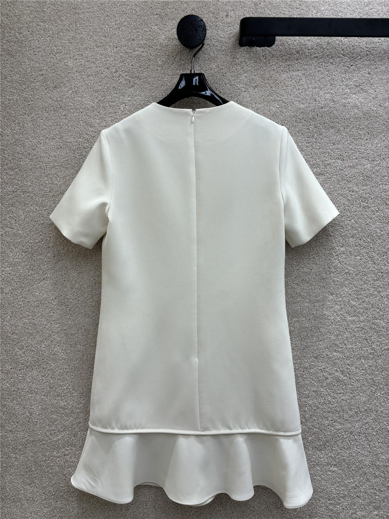 Va1e*ntin0 ruffled fishtail dress replica clothing sites