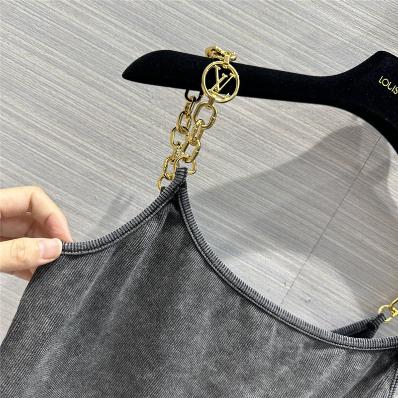 l0vis Vvtt0n lv ribbed cotton suspenders replica clothes