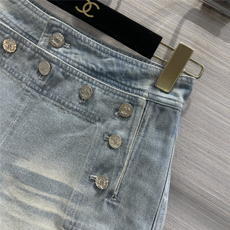 Ch**el denim shorts replica d&g clothing