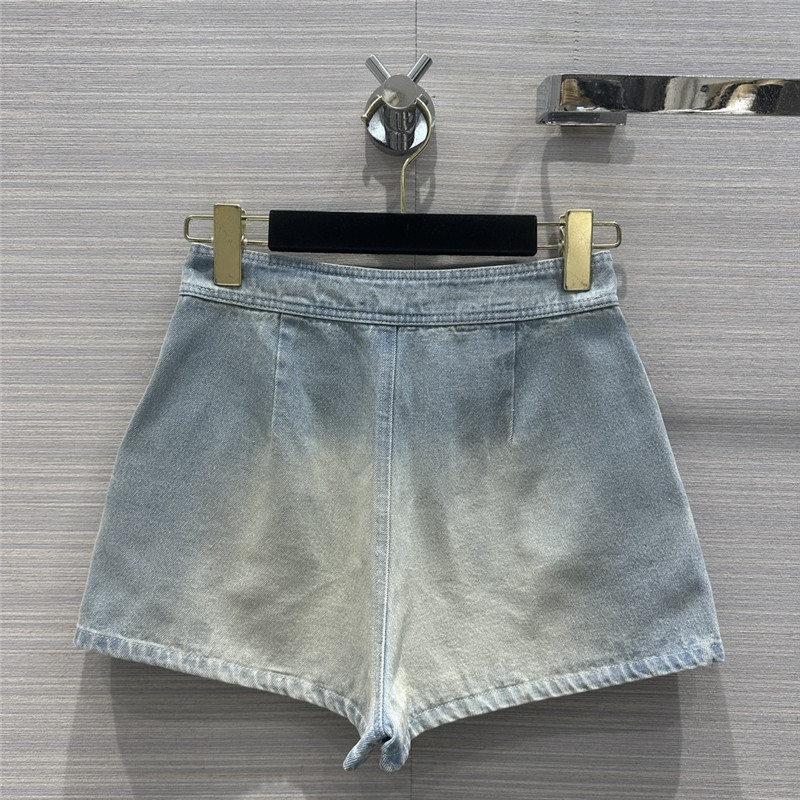 Ch**el denim shorts replica d&g clothing