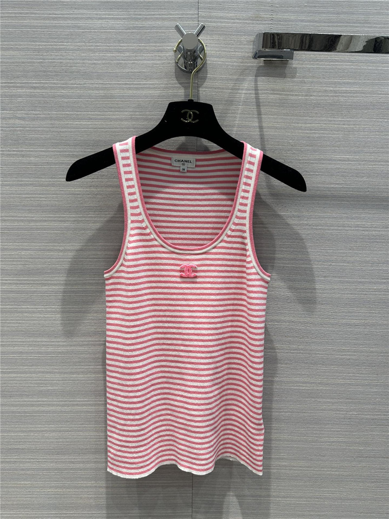 Chanel knitted vest replica designer clothing websites