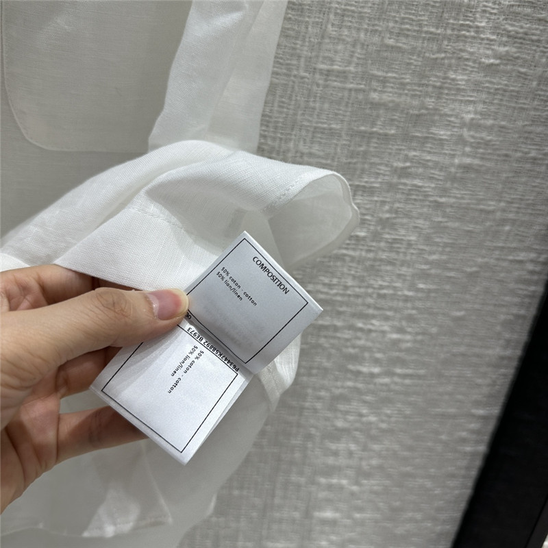 Ch**el lace shawl sleeveless shirt replica d&g clothing