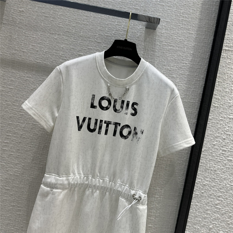l0vis Vvtt0n lv sfumato cotton dress replica d&g clothing