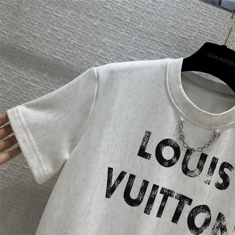 l0vis Vvtt0n lv sfumato cotton dress replica d&g clothing