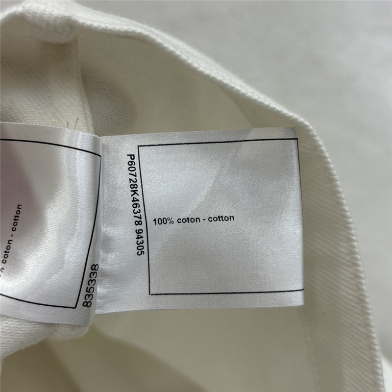 Ch**el round neck denim jacket + denim shorts replica clothes