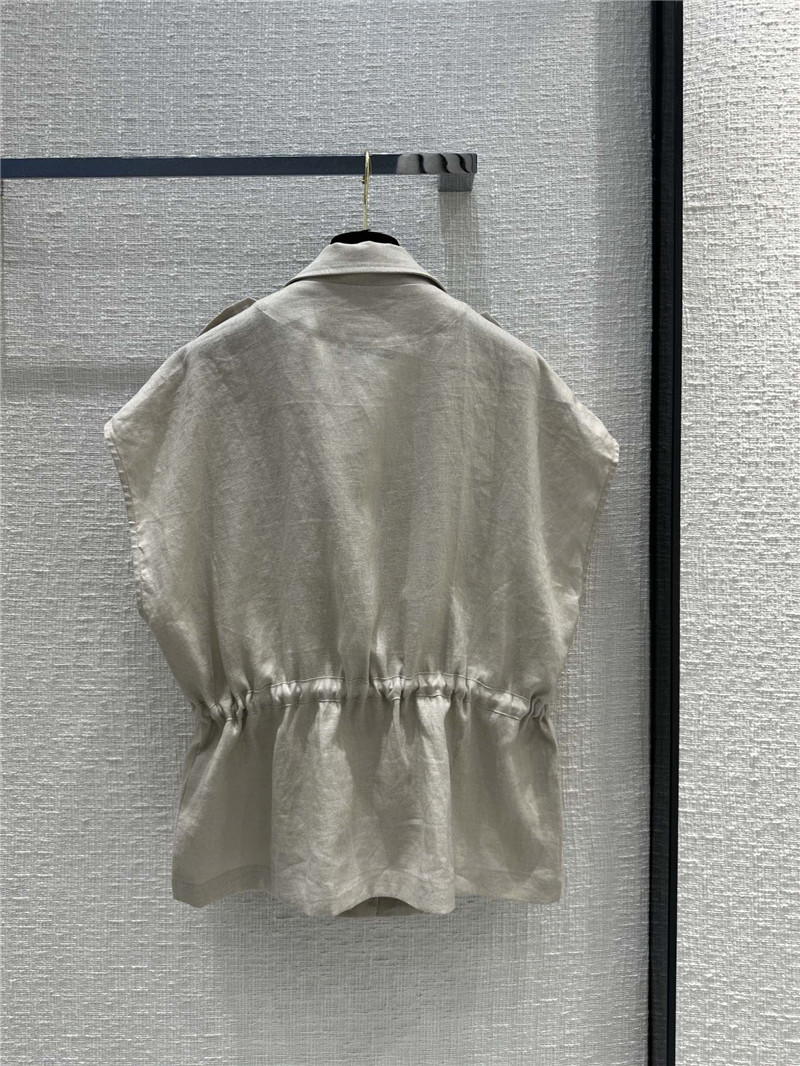 D10r work style stand collar vest jacket replica clothes