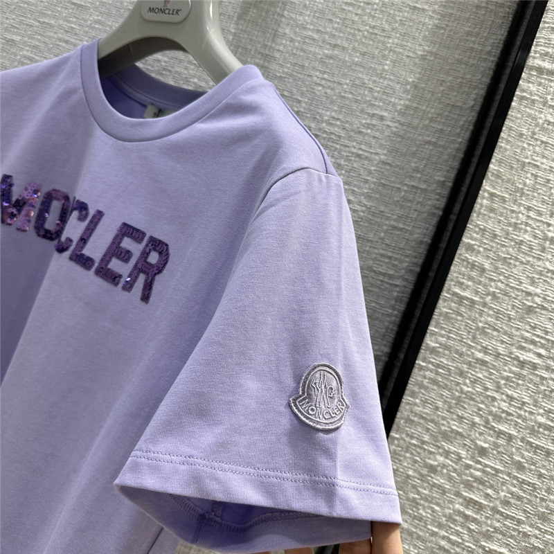 Moncler letter logo short sleeve T-shirt replica d&g clothing
