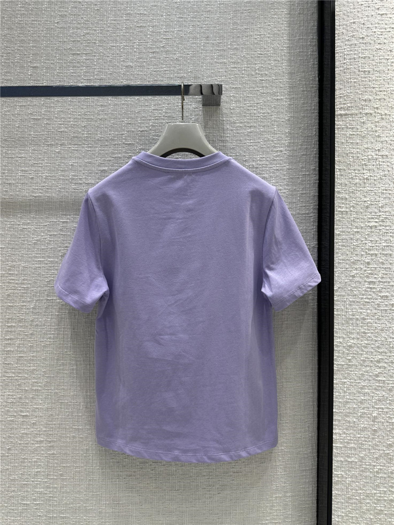 Moncler letter logo short sleeve T-shirt replica d&g clothing