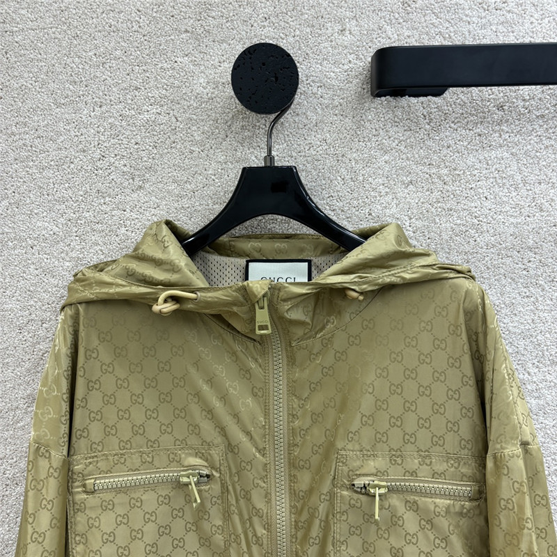 Gvc*1 hooded trench coat replica clothes