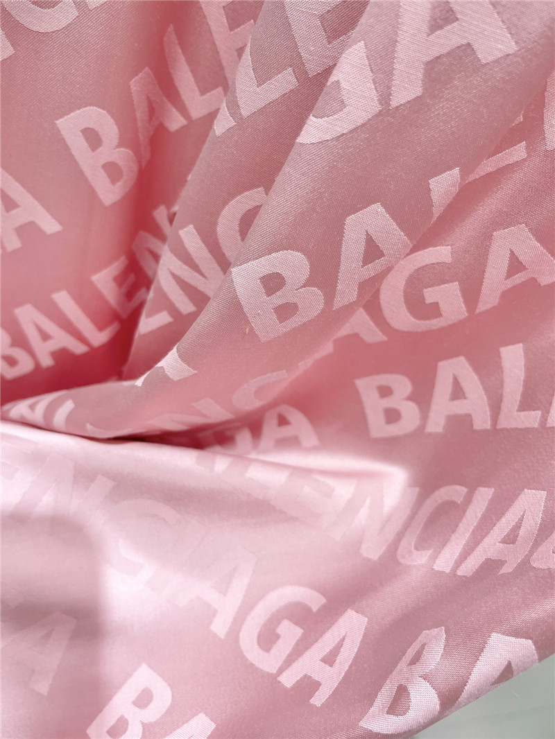 Ba1en*iaga pink silk trousers