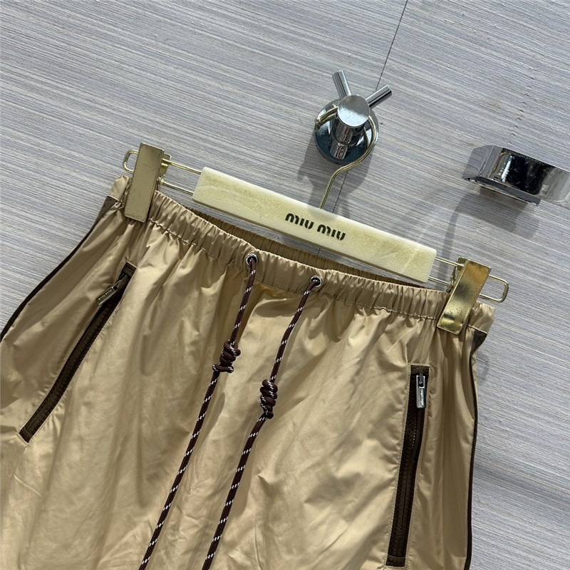 M1um1u silk sports style short skirt replica clothes