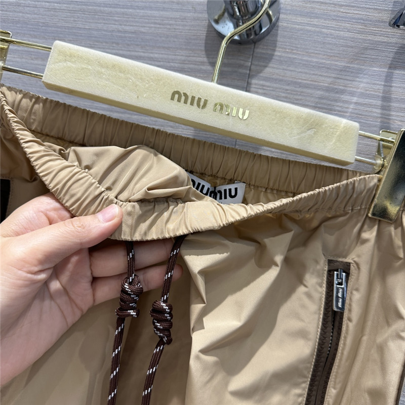 M1um1u silk sports style short skirt replica clothes