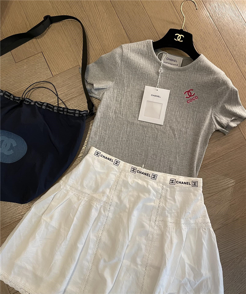 Ch**el new short sleeve replica d&g clothing