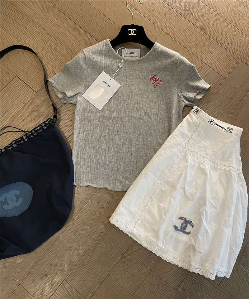 Ch**el new short sleeve replica d&g clothing