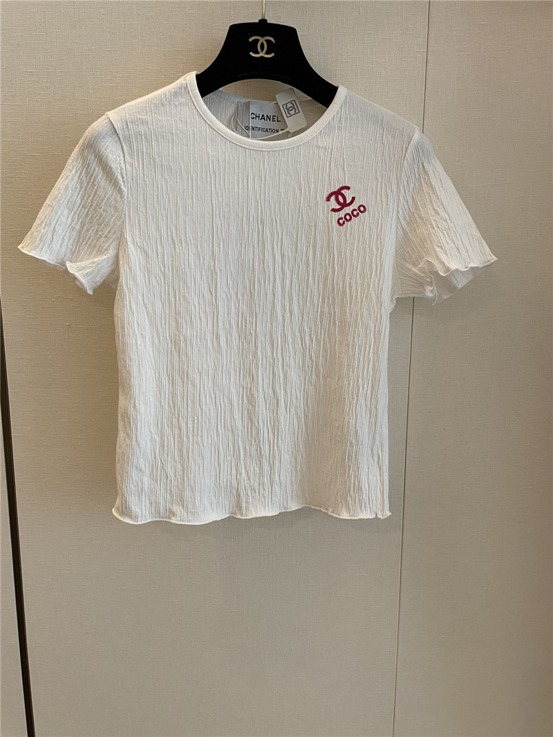 Ch**el new short sleeve replica d&g clothing
