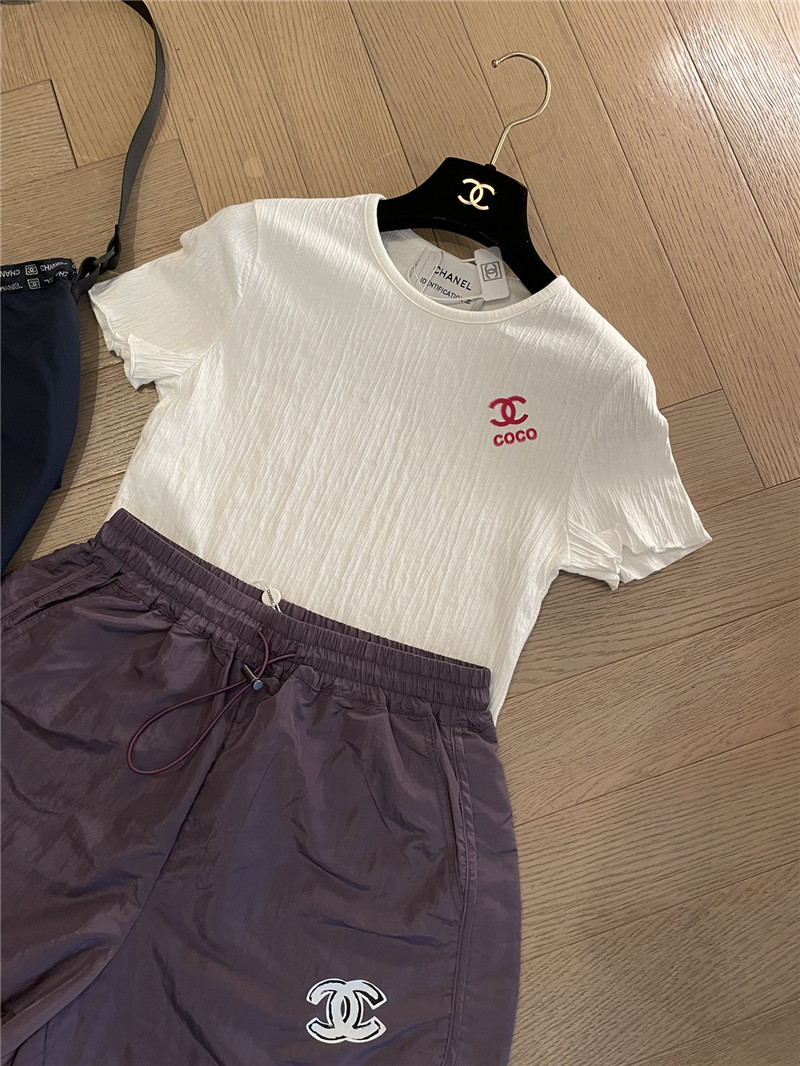 Ch**el new short sleeve replica d&g clothing