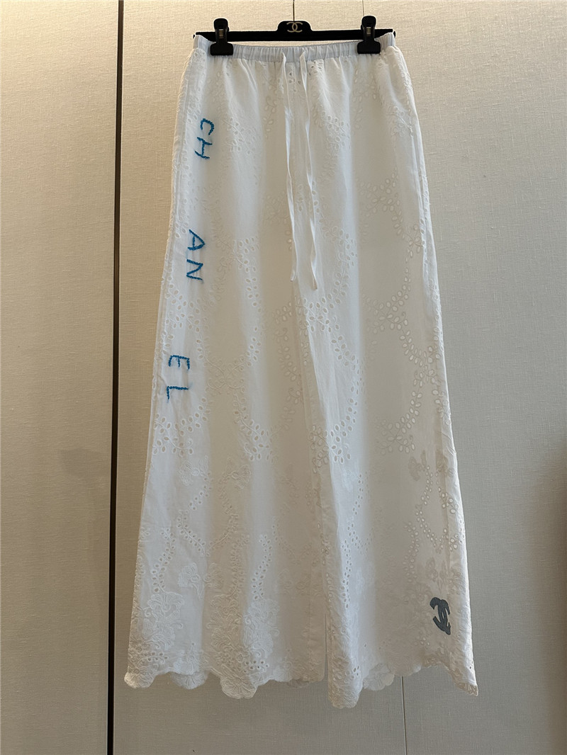 Chanel new hollow trousers replica clothes