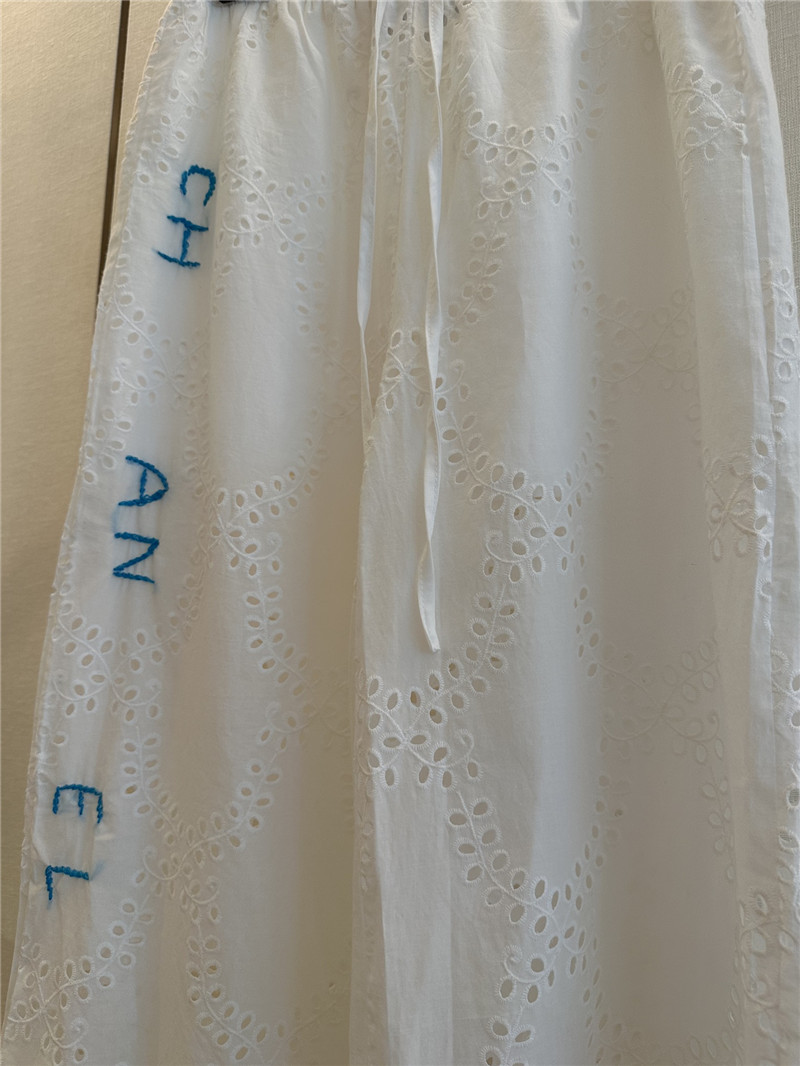 Ch**el new hollow trousers replica clothes