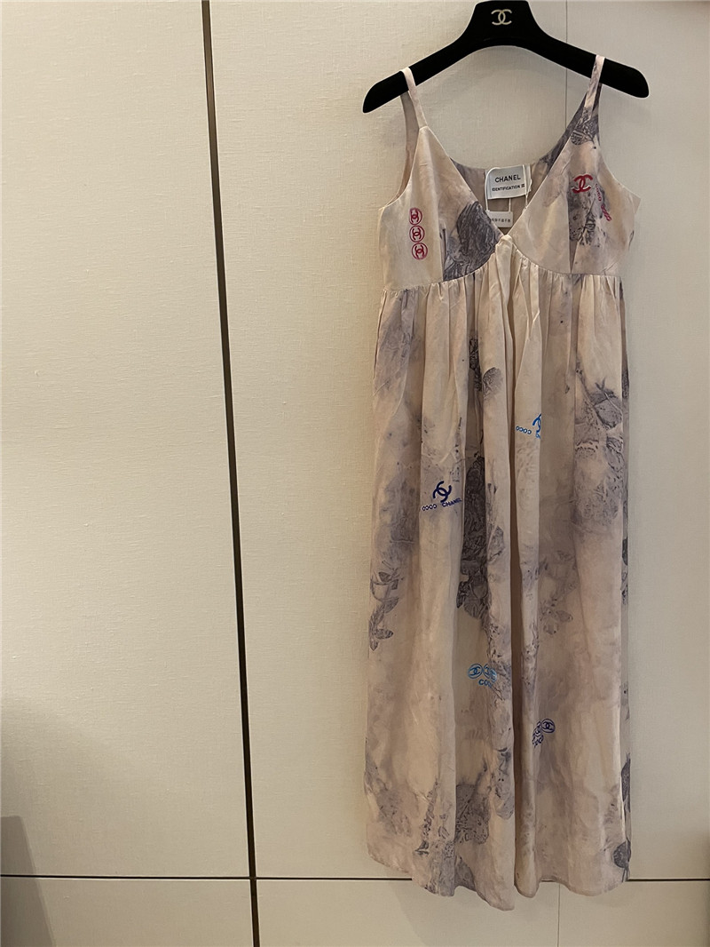 Chanel new ink print dress replica d&g clothing