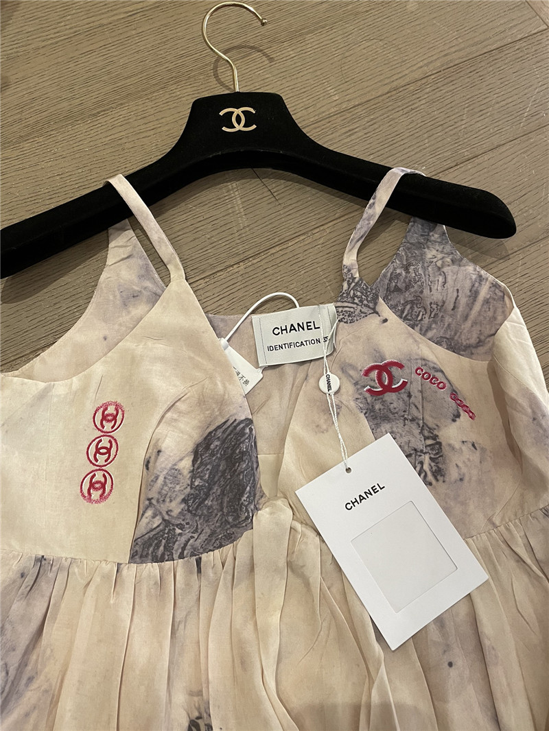 Ch**el new ink print dress replica d&g clothing