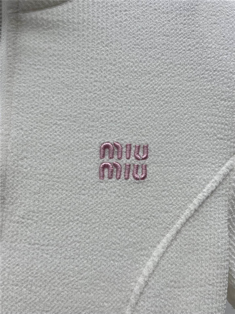 M1um1u embroidered letter set replica d&g clothing