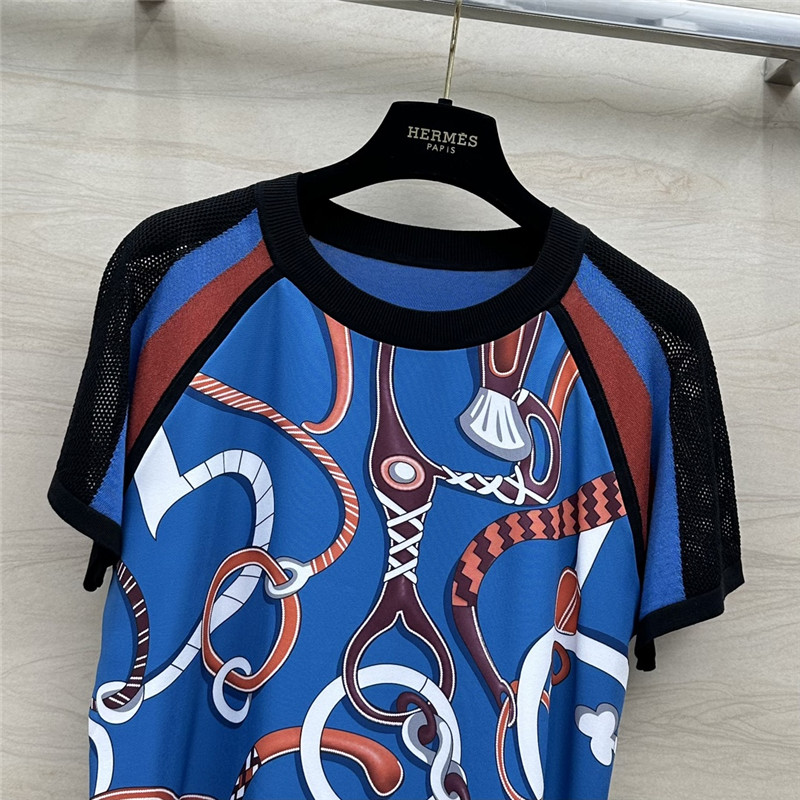 H**me5 patterned patchwork knitted top replica d&g clothing