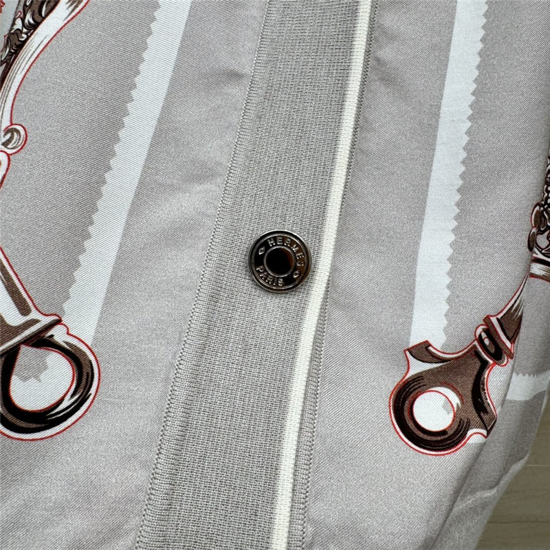 H**me5 grey patchwork silk cashmere cardigan